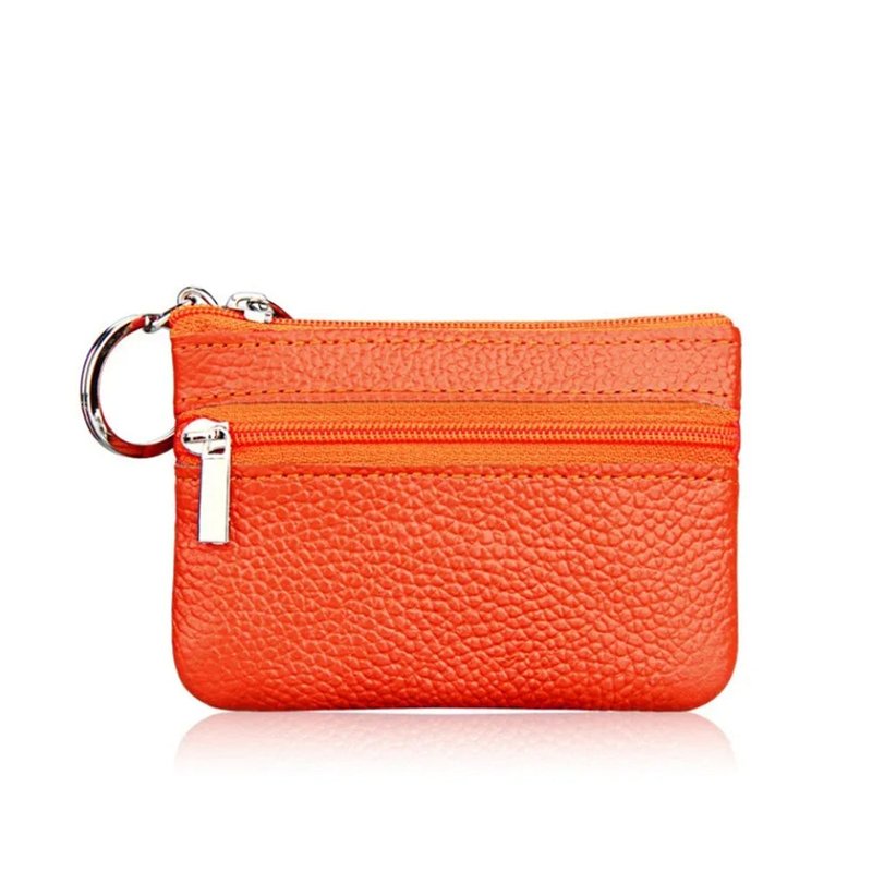 porte monnaie couleur orange