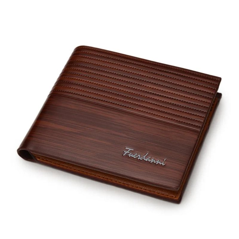 portefeuille vintage marron clair