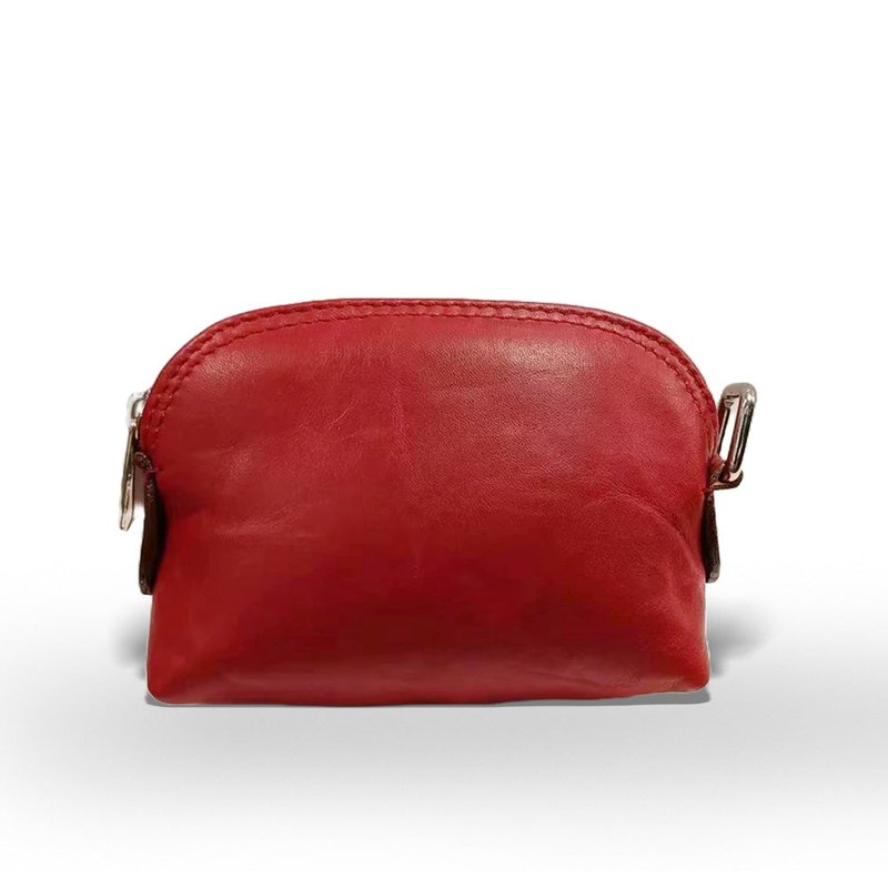 mini porte monnaie femme rouge