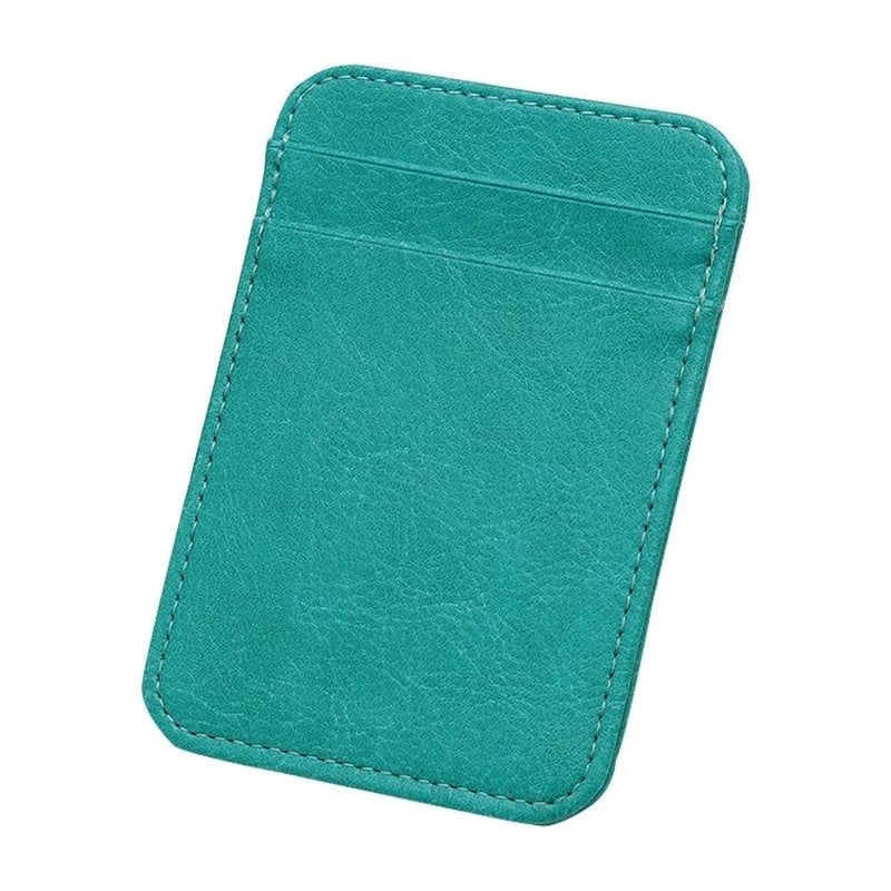 petit porte cartes bleu clair