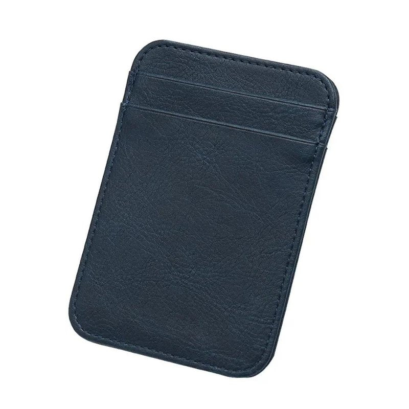 petit porte cartes bleu fonce