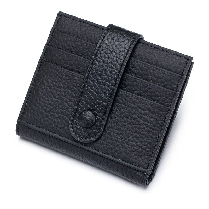 petit porte cartes femme noir