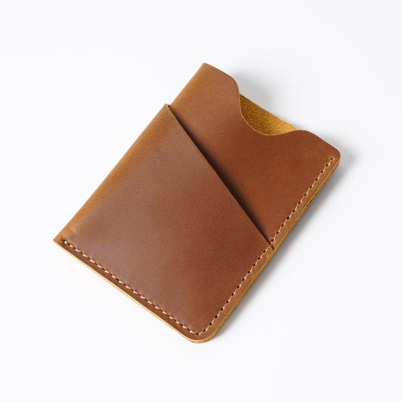 petit porte cartes homme cuir marron