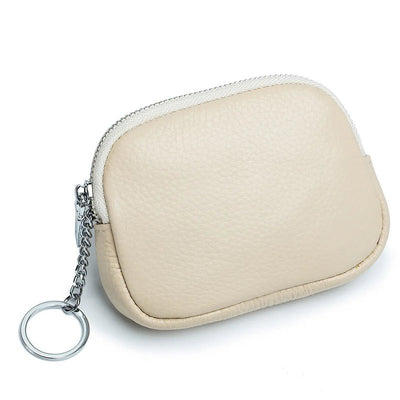 petit porte monnaie fantaisie blanc