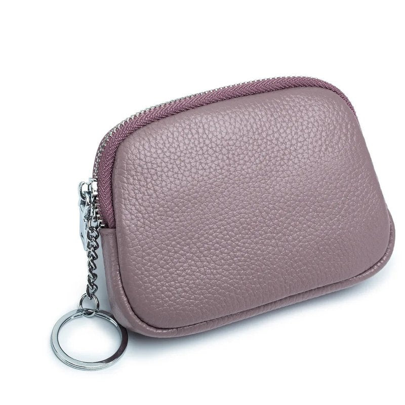 petit porte monnaie fantaisie violet clair