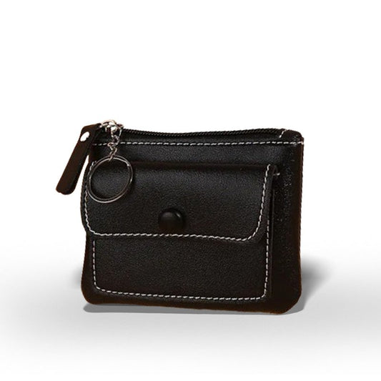 petit porte monnaie femme noir