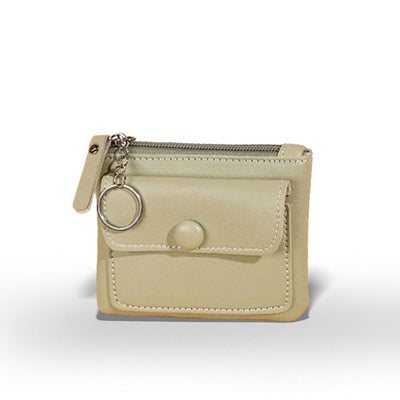 petit porte monnaie femme vert