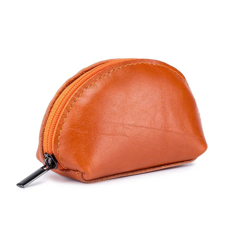 petit porte monnaie orange