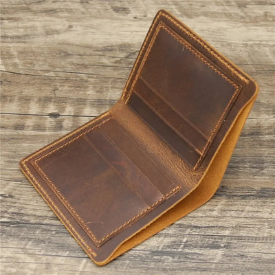 porte cartes cuir marron marron