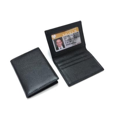 porte cartes didentite et carte bancaire noir