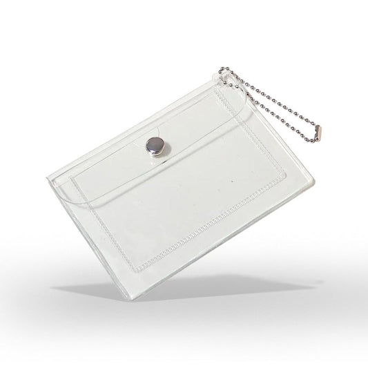 porte cartes en plastique transparent 1