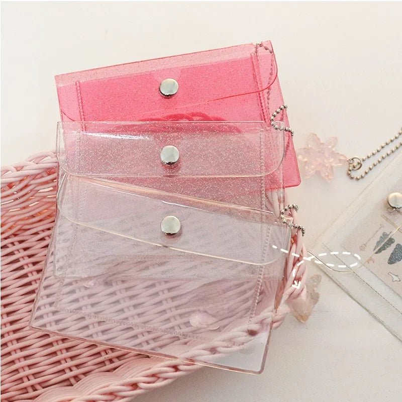 porte cartes en plastique transparent 4