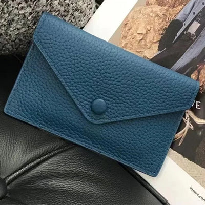 porte cartes enveloppe bleu