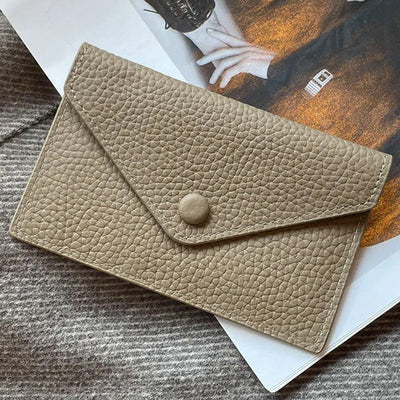 porte cartes enveloppe gris