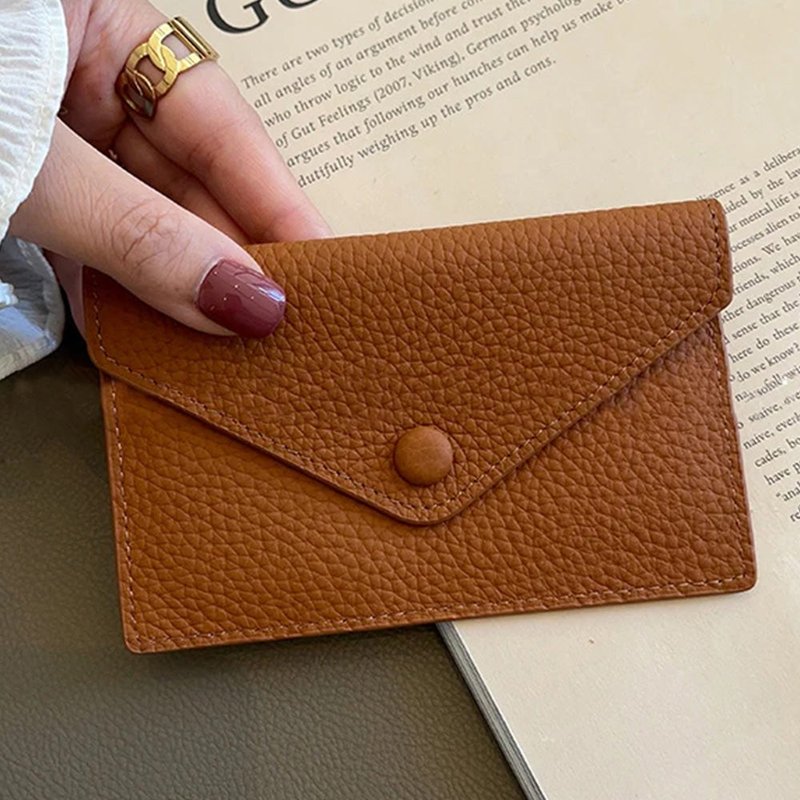 porte cartes enveloppe marron