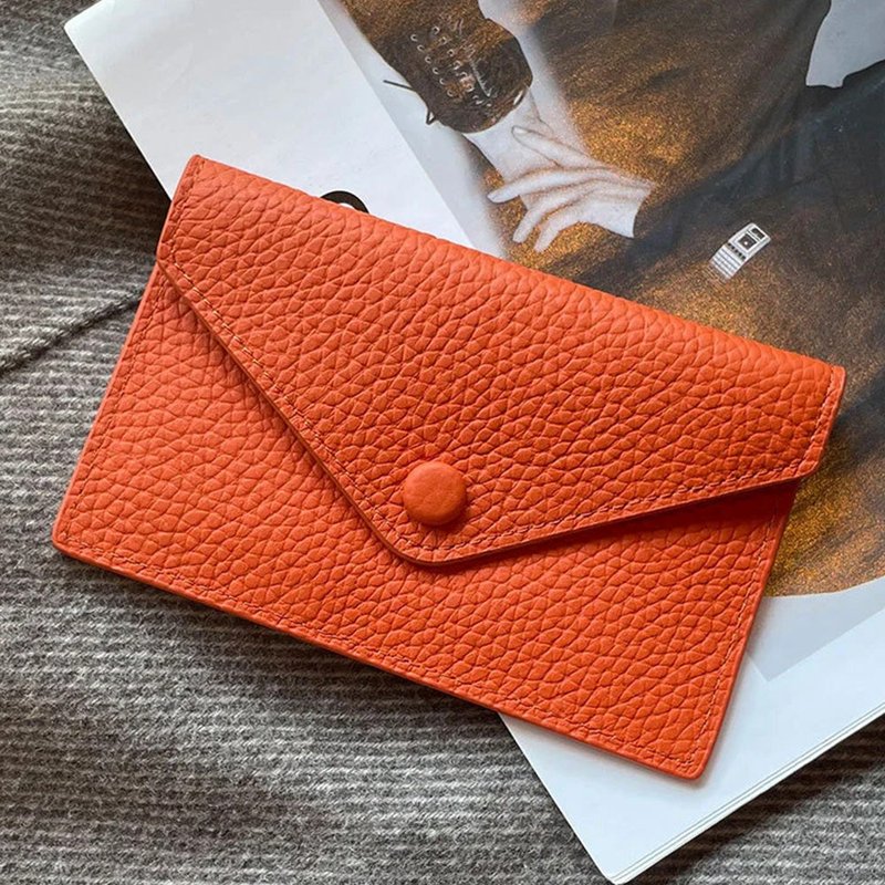 porte cartes enveloppe orange