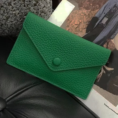 porte cartes enveloppe vert