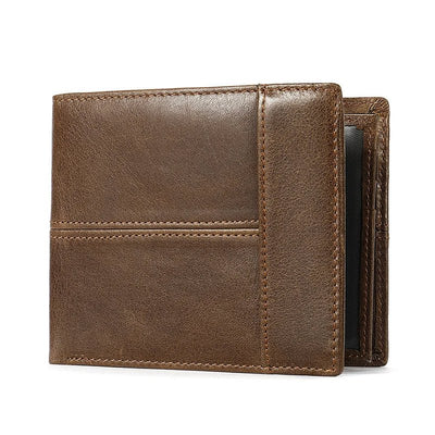 porte cartes et billet cuir marron