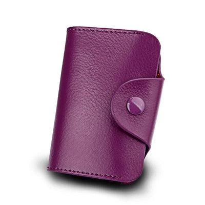 porte cartes extensible violet