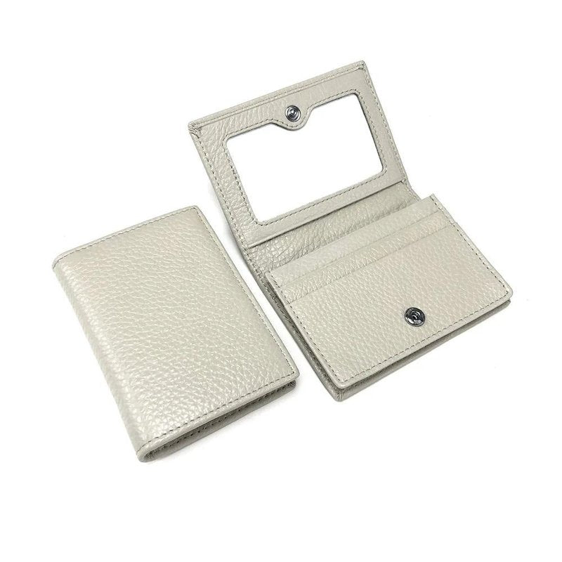 porte cartes femme anti piratage blanc