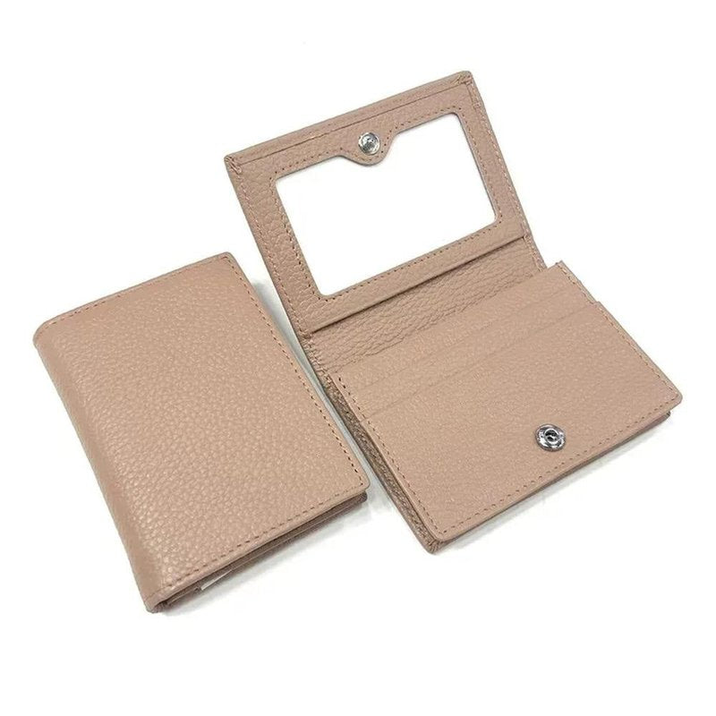 porte cartes femme anti piratage rose