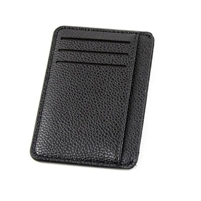 porte cartes homme ultra fin noir