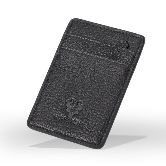 porte cartes minimaliste cuir 1