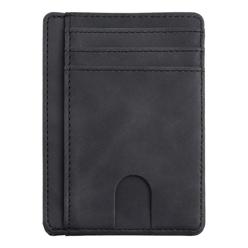 porte cartes ultra fin noir