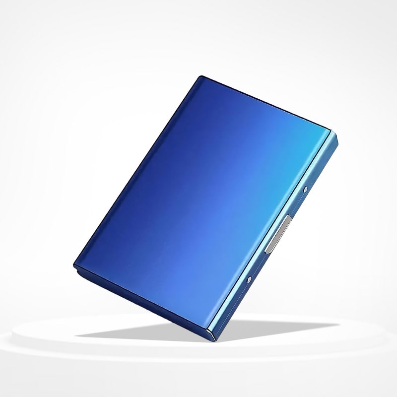 porte-cartes_metallique_anti_piratage_bleu