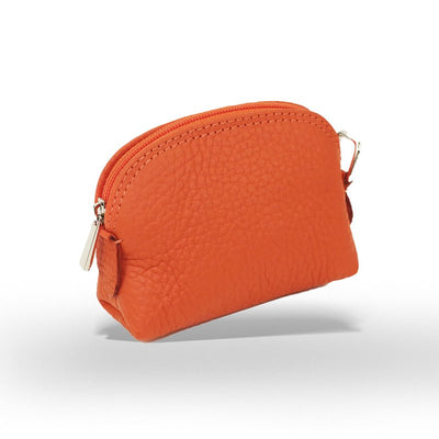 porte monnaie compact orange