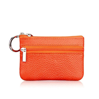 porte monnaie couleur orange