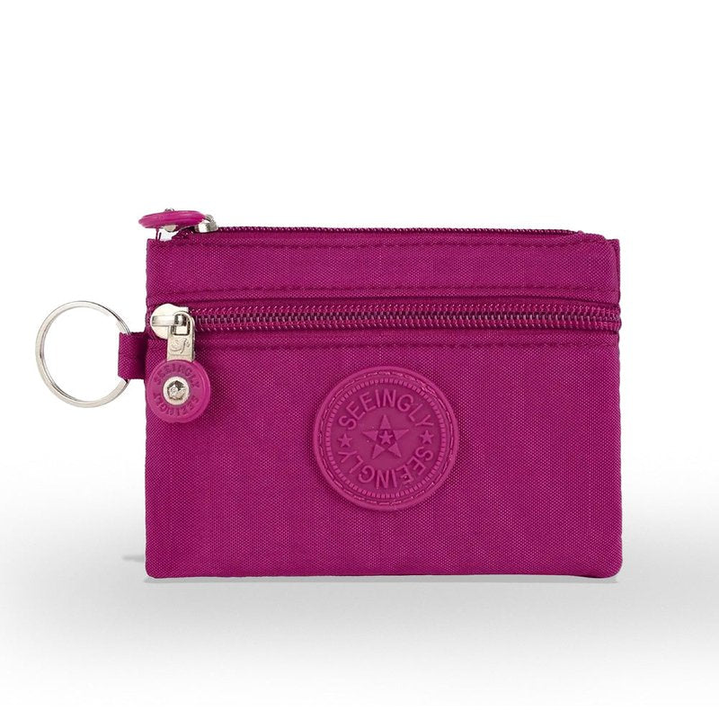 porte monnaie etanche mauve