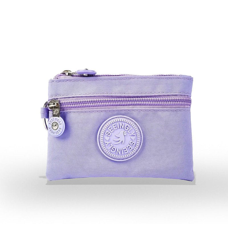 porte monnaie etanche violet clair