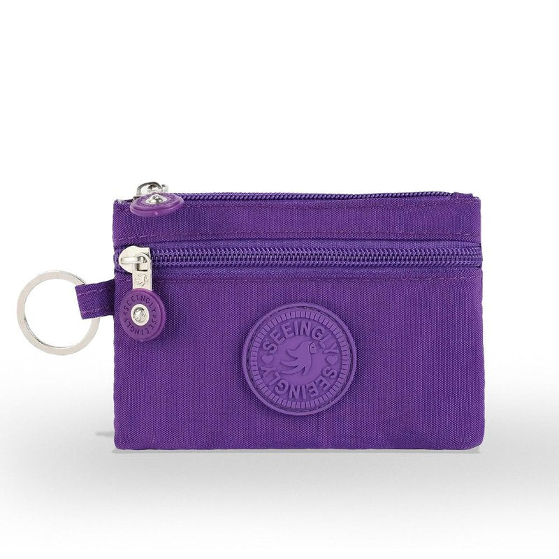 porte monnaie etanche violet