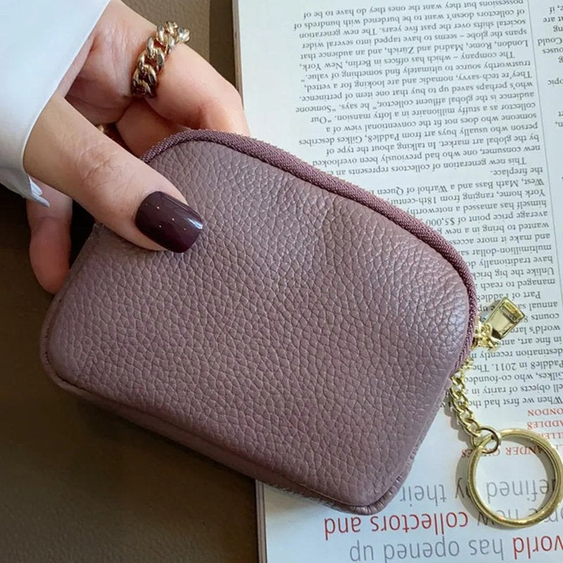 porte monnaie femme chic violet