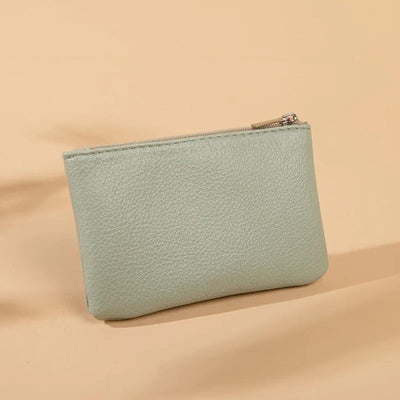 porte monnaie pochette vert