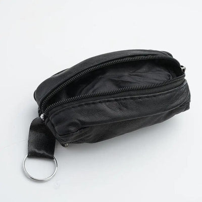 porte monnaie zip noir