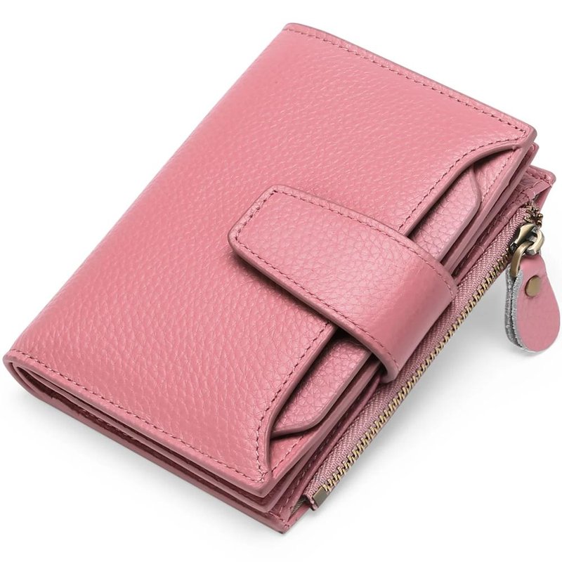 portefeuille colore femme rose