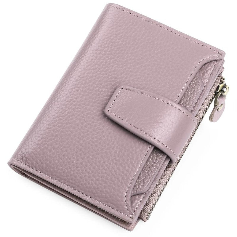 portefeuille colore femme violet clair