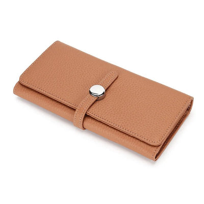 portefeuille enveloppe marron clair