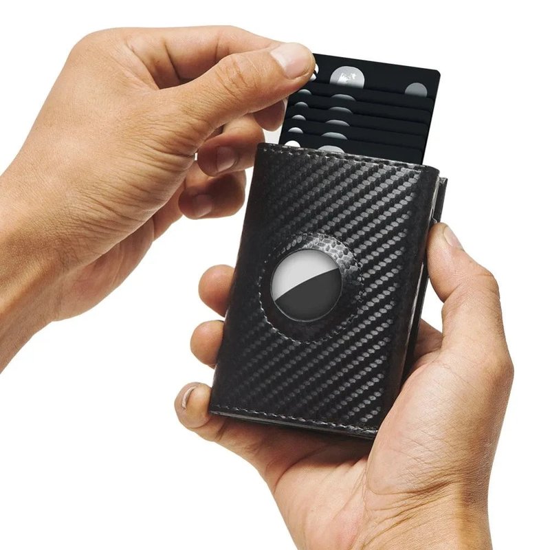 portefeuille homme avec airtag 1