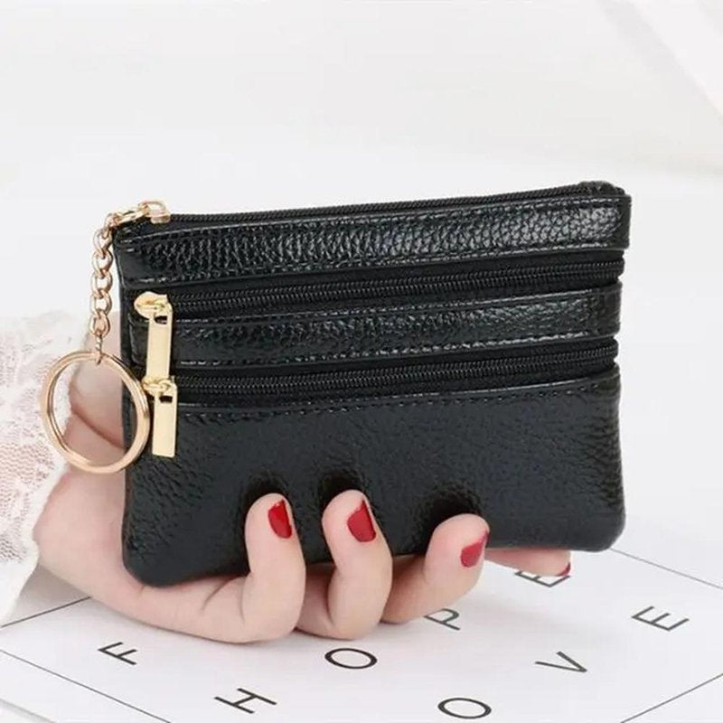 portefeuille pochette noir