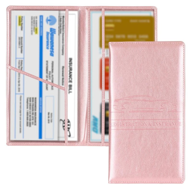 portefeuille porte cartes grise rose