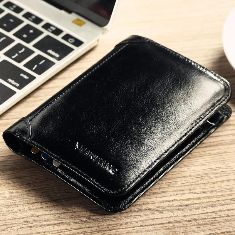 portefeuille secure wallet noir